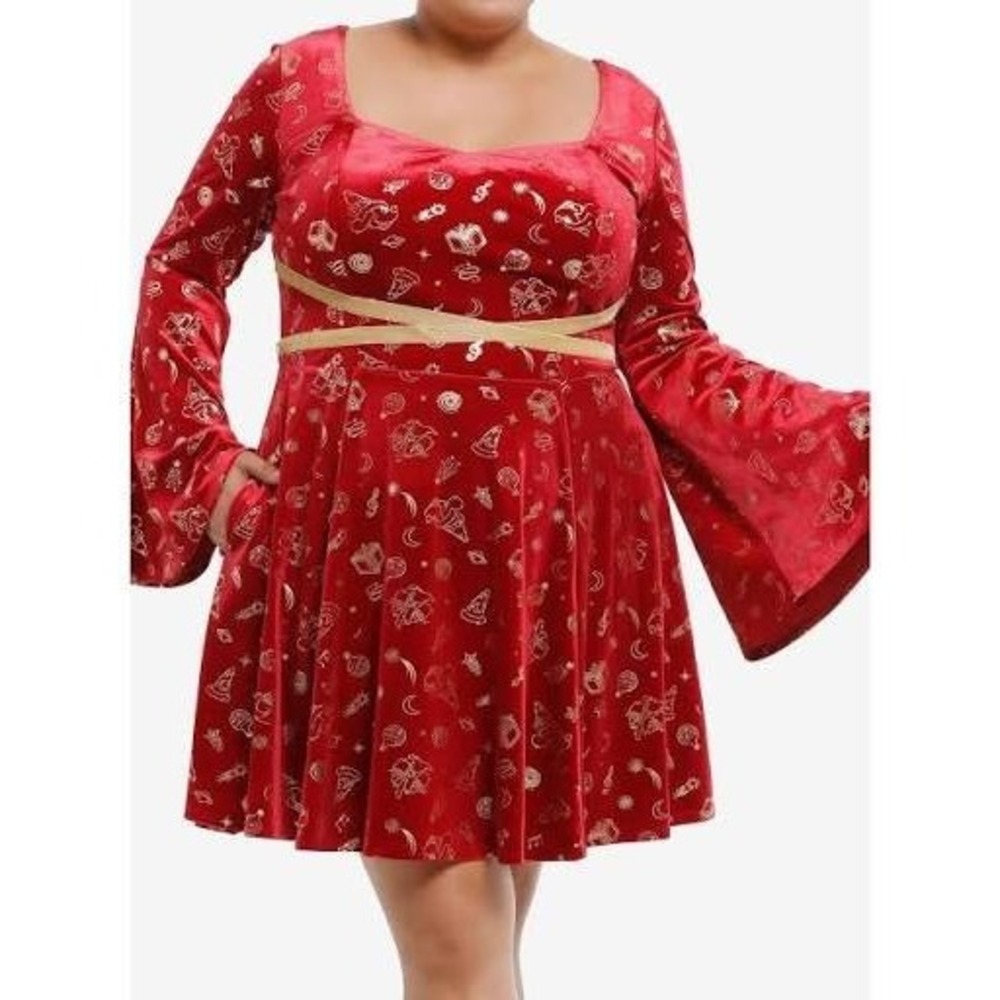 Her Universe Disney Fantasia The Sorcerer's Apprentice Mickey Mouse Dress 3X NWT